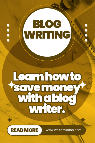 save money with blog writer